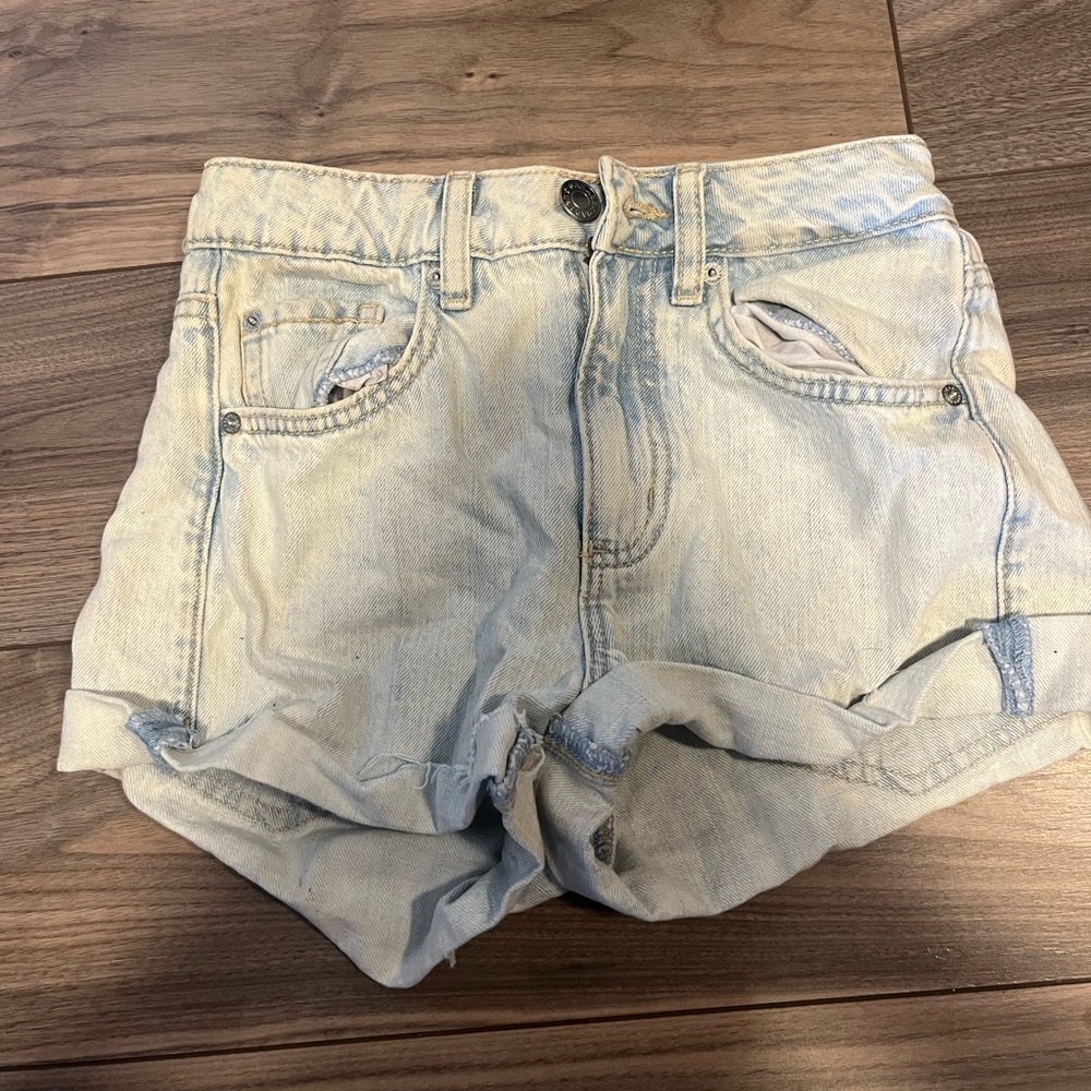 Garage denim shorts